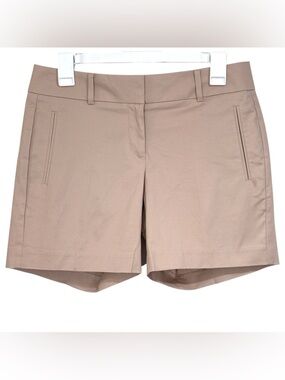 Ann Taylor NWT Devin Khaki Metro Short Size 2 Womens